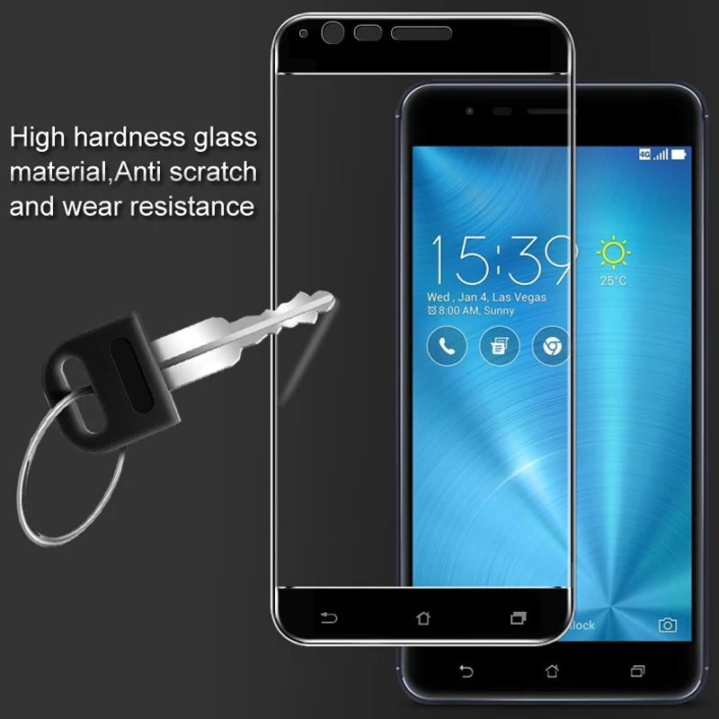Imak полное покрытие закаленное Стекло для Asus Zenfone 3 Zoom ZE553KL 5.5&quot Экран протектор на