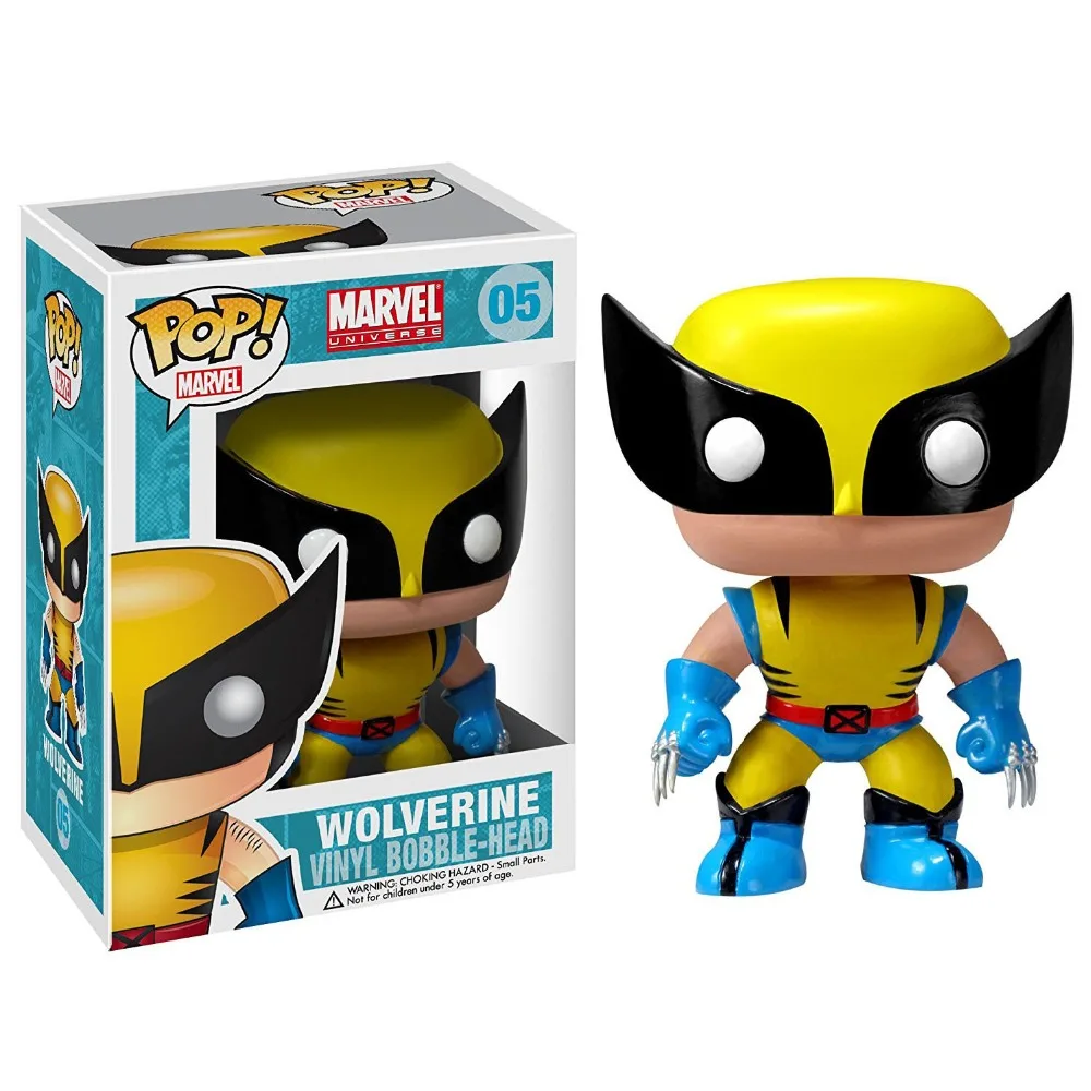 funko pop Official Movie: X-men - Wolverine 05# Vinyl Figure Collectible Model Toy with Box | Игрушки и хобби