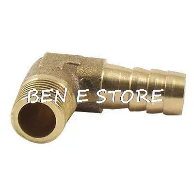 

Водяной топливный газовый шланг 8 мм x 1/8 "Мужской BSPT Резьба 90 градусов латунный Локоть Мужской Барб адаптер