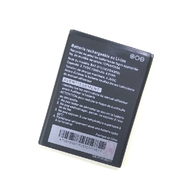 Westrock BAT 311 1300 мАч аккумулятор для сотового телефона Acer Liquid Z200 (1ICP5/43/55) ICP444355A|Батареи