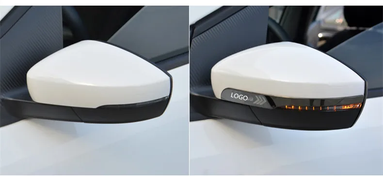 Зеркальные молдинги из нержавеющей стали для Volkswagen POLO 2014 15 16 2017 2018