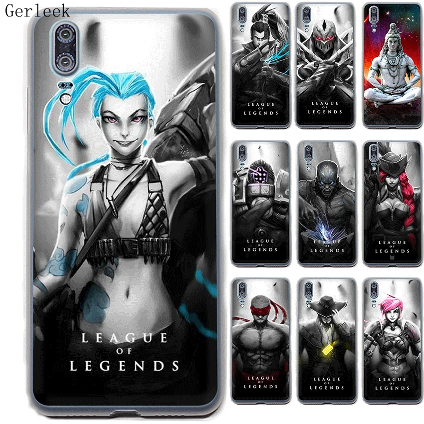 Чехол Desxz League of legends для Huawei P8 P9 P10 Lite P20 P30 P2 Pro Жесткий Чехол|Чехлы-накладки| |