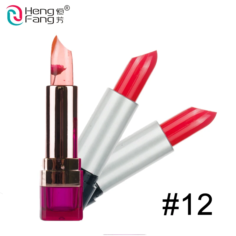 3 шт./лот питательная помада для губ с желе увлажняющий бальзам Макияж бренд HengFang #