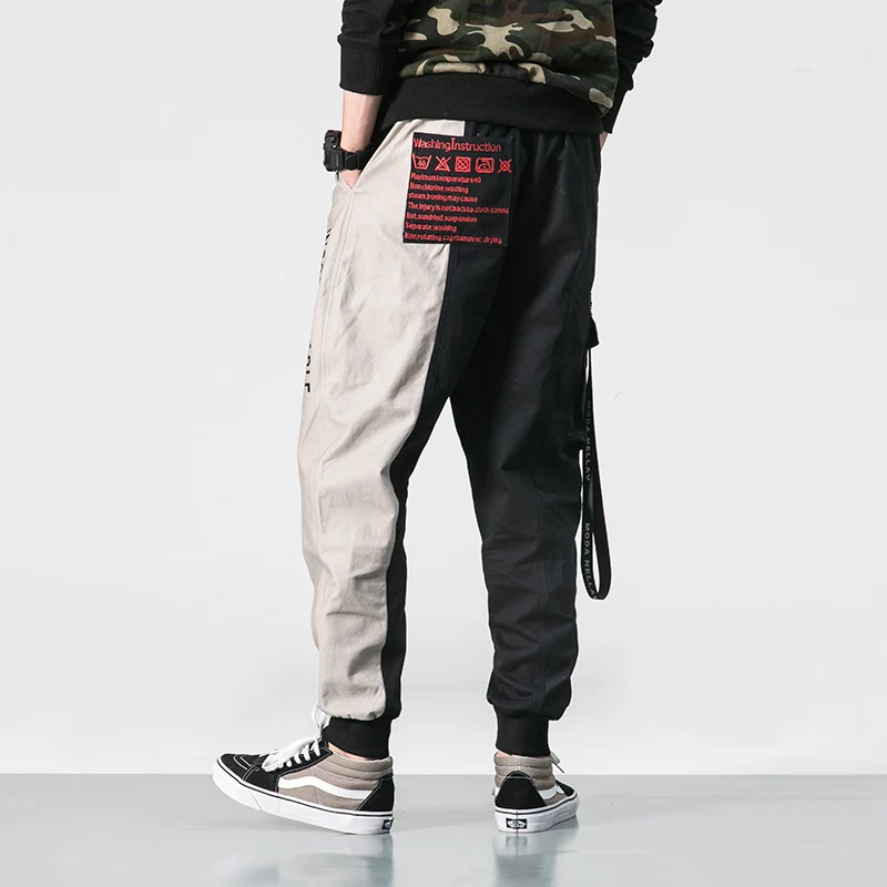

Newest Men High Street Pants Hip Hop Casual Cargo Pant Women Male Loose Harem Jogger Trousers Sweatpants Drop Shipping ABZ137