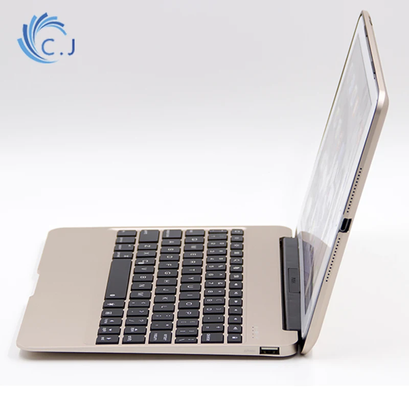 Металлический Чехол книжка с Bluetooth клавиатурой для планшета iPad pro 9 7 air2 чехлом +