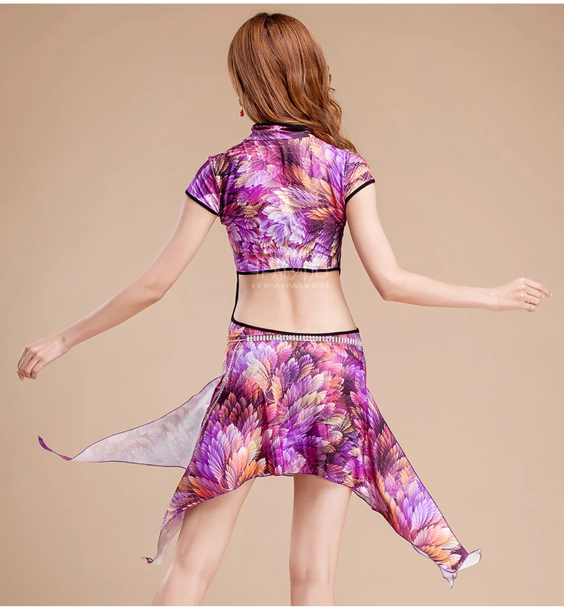 Сексуальное леопардовое платье для танца живота Индийский Болливуд латинский