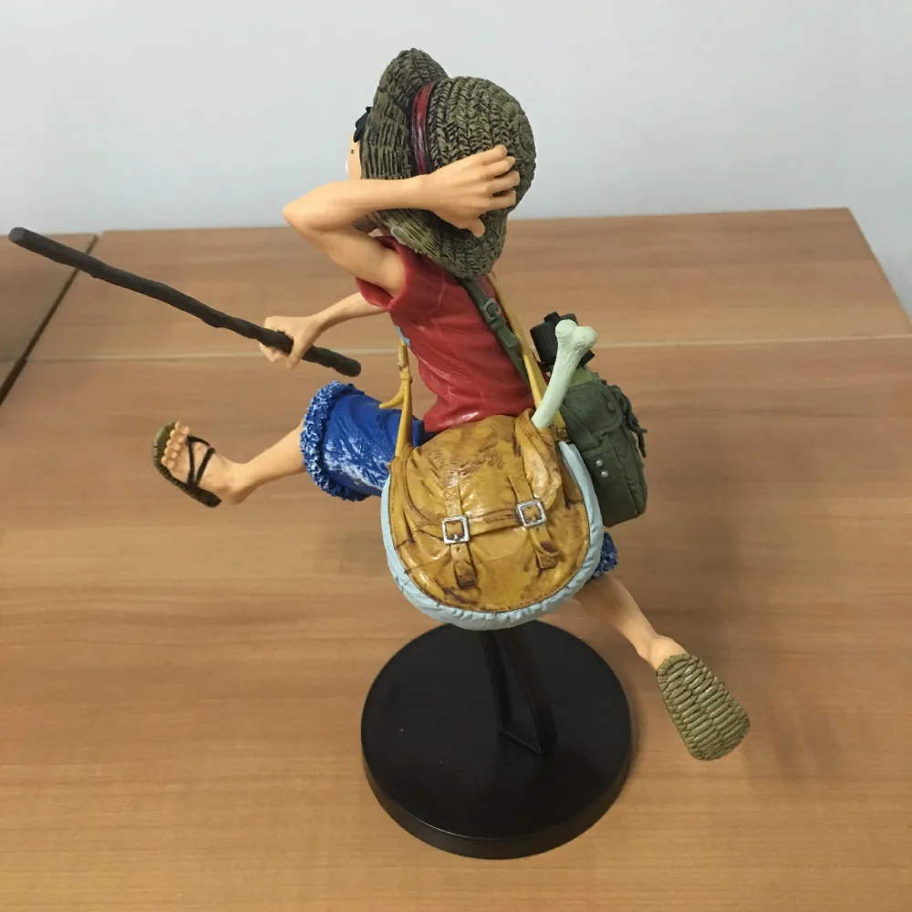 

18cm One Piece Monkey D Luffy Anime Collectible Action Figures PVC Collection toys for christmas gift free shipping