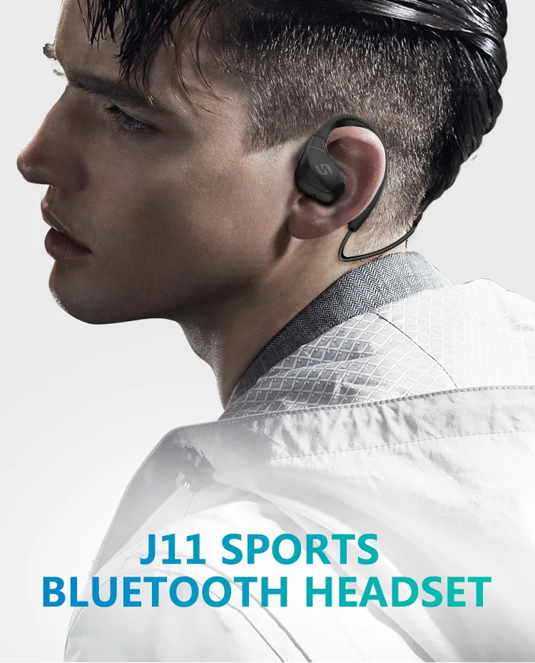 OKSJ J11 ушные крючки беспроводные наушники Bluetooth Спортивная гарнитура шейный