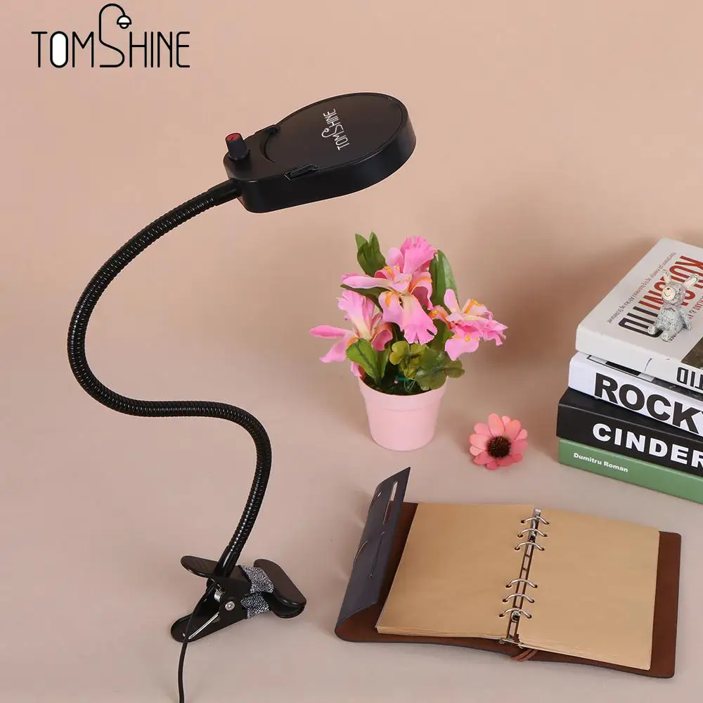 Светодиодный светильник Tomshine 3X/10X увеличительное стекло с зажимом настольная
