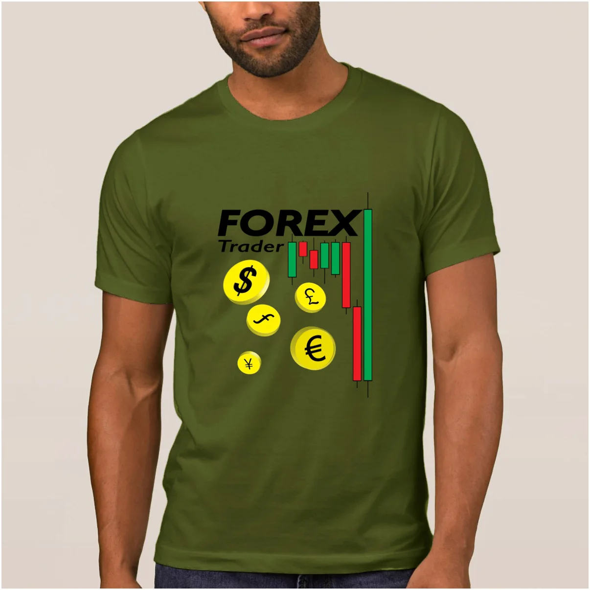 La Maxpa дизайнерская Лучшая мужская футболка forex trader мужская футболка Летняя оригинальная Мужская футболка плюс размер 3xl дешевая распродажа