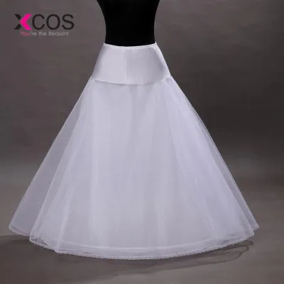 XCOS Свадебные слипы Свадебная Нижняя юбка белое нижнее белье Falda Brautpetticoat длинная