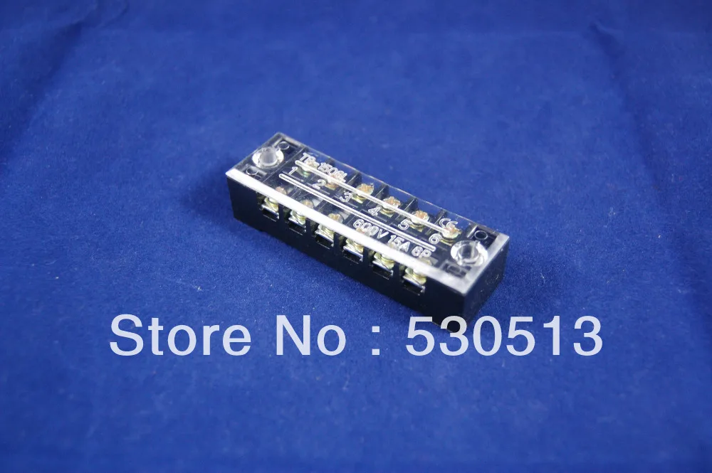 5 шт. Клеммная колодка/полоса с покрытием 6 позиций 15 А 600 в|terminal block pcb|block bagblock pack |