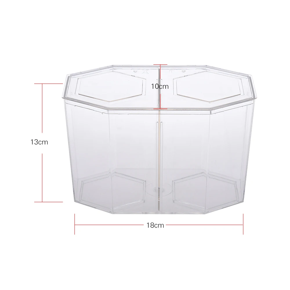 Аквариумный мини аквариум Настольный Betta Box сборщик дом с разделителем