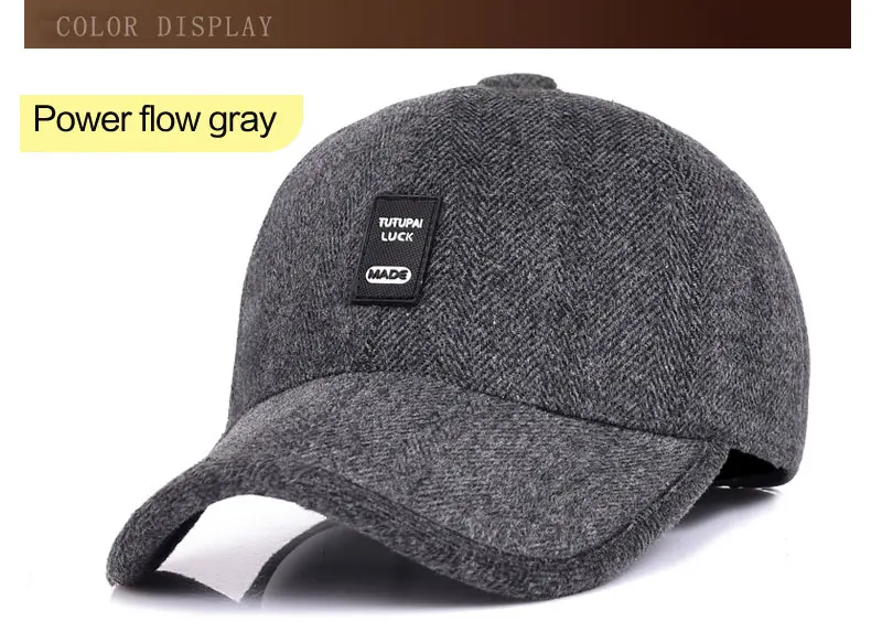 2017 высокое качество Кепка теплая зимняя Весна утолщенной бейсбольная кепка с