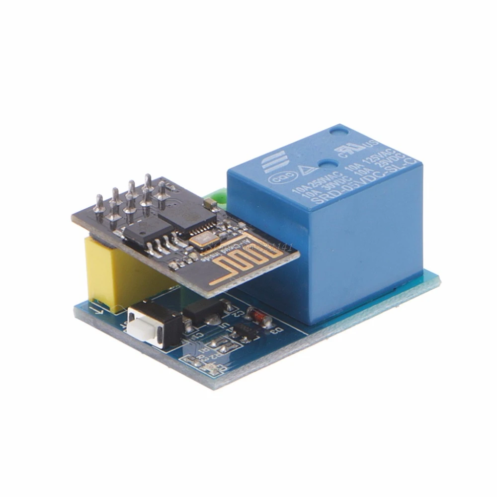Релейный модуль для умного дома 5 В Wi-Fi ESP8266 | Электронные компоненты и