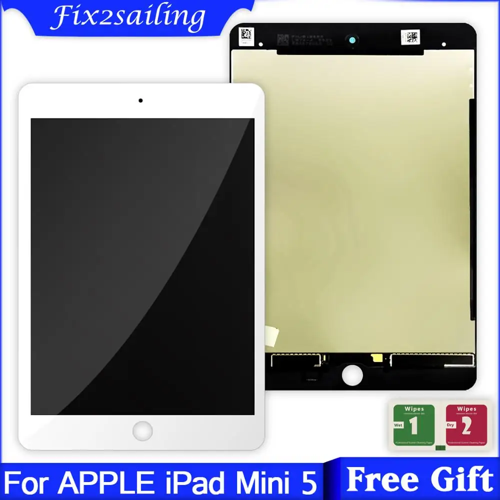 ЖК-дисплей для iPad Mini 5 Mini5 5th Gen 7," A2124 A2126 A2133 ЖК-дисплей+ сенсорный экран дигитайзер панель Стекло ремонт