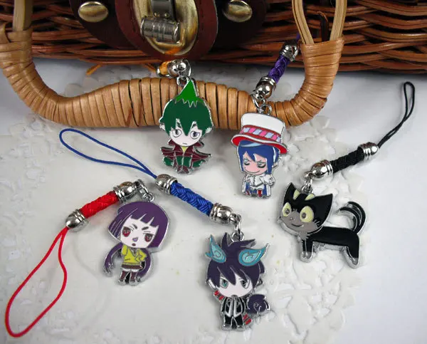 Аниме мультфильм Ao no Exorcist металлический брелок с цифрами Брелоки ювелирные изделия аксессуары кольца реквизит