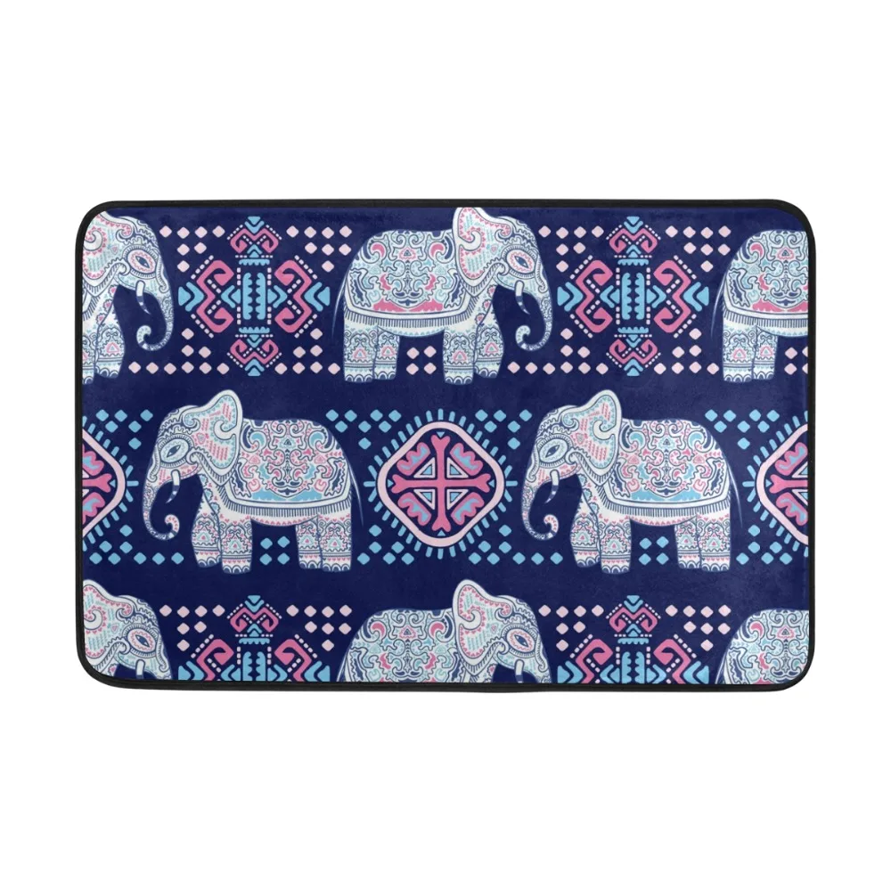 

Hot Welcome Mat Cartoon Animal Elephant Doormats Bathroom Kitchen Carpet Home Floor Mats Living Room Anti-Slip Rug