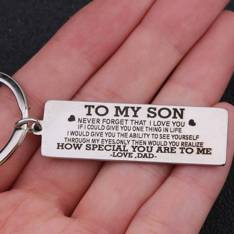 Брелок для ключей с надписью Love Dad|Индивидуальные Брелоки| |