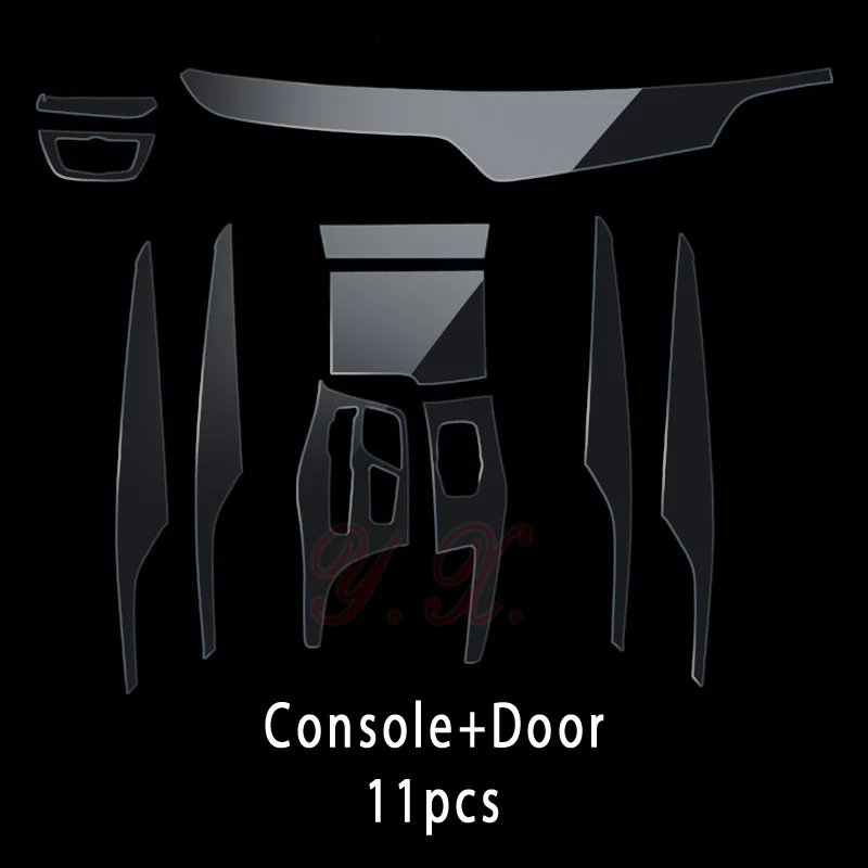 Автомобильная внутренняя отделка приборной панели CD панель прозрачная краска