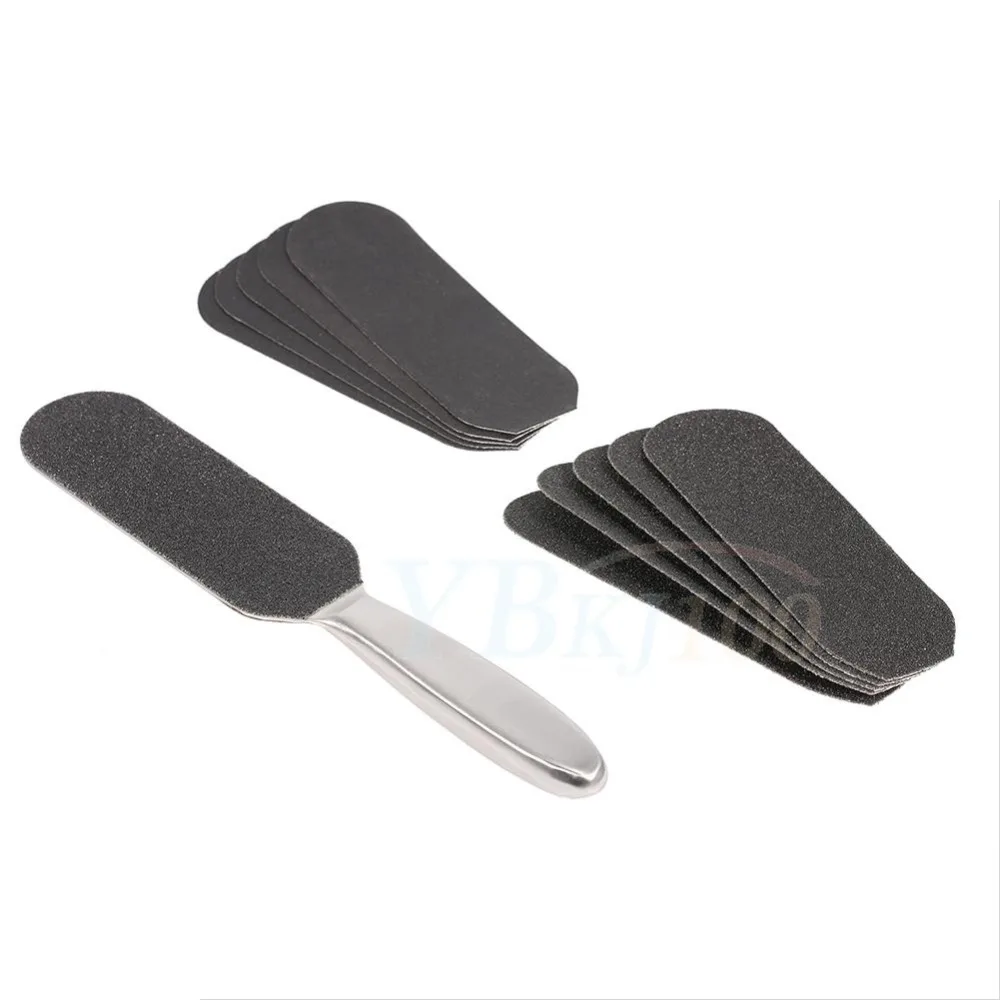 Двусторонняя пилка для ног и педикюра Песочная бумага удаления мозолей