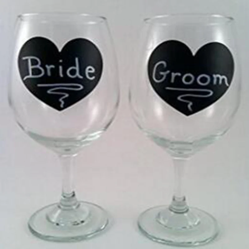 DIY меловая доска для свадьбы этикетка наклейки мел маркер классной доски