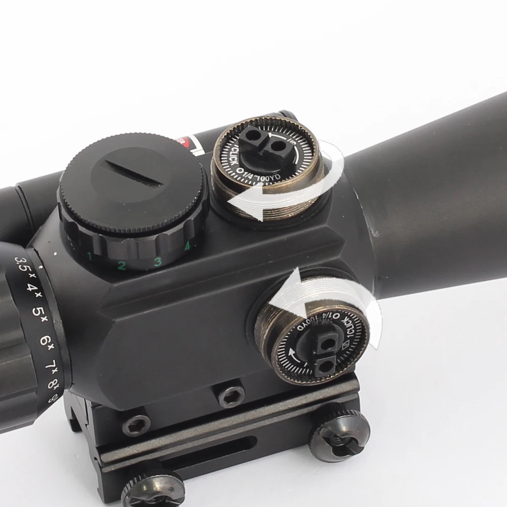 Охотничий оптический прицел SPINA OPTICS 3 5-10x40 мм красный точечный искусственный