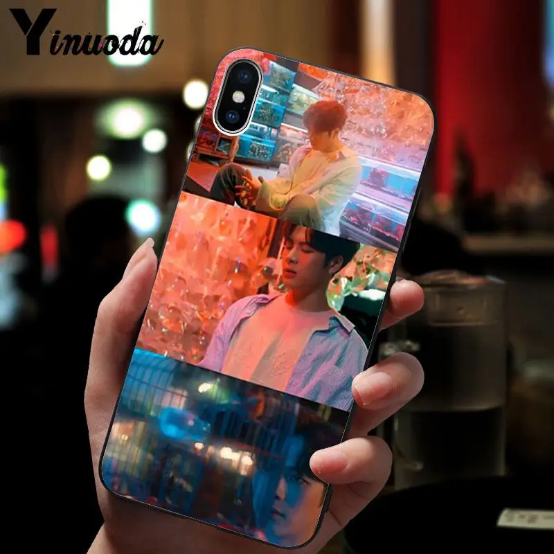 11pro MAX GOT7 Jackson Wang TPU черный чехол для телефона iPhone X XS 6 6S 7 7plus 8 8Plus 5 5S XR | Мобильные