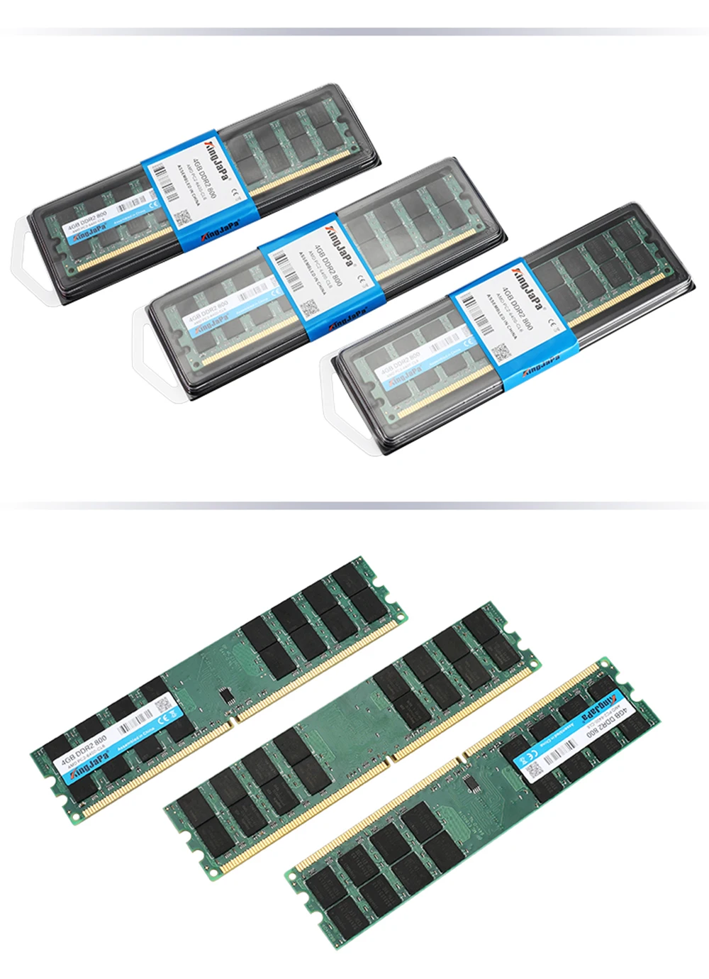 Kingjapa оперативная память DDR3 4 Гб 1333 МГц Desktop Memory 240pin 1,5 V 2 ГБ 8 ГБ DIMM 1600 PC3 12800 CL11 DDR2 2G 800 МГц PC2-6400U