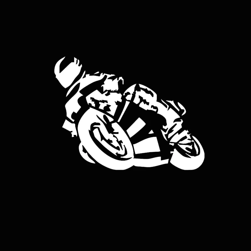 Мотоциклетная Настенная Наклейка в виде гонщика наклейки для стайлинга
