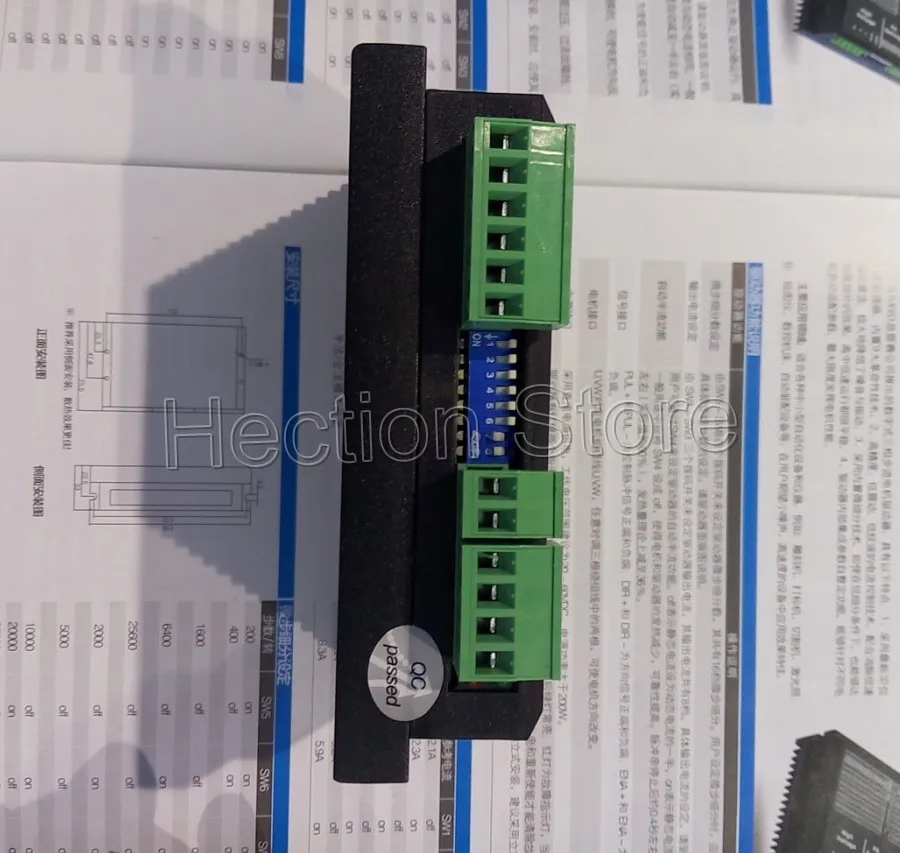 Для бесплатного двухфазного микрошагового привода Leadshine рабочее напряжение 24 50