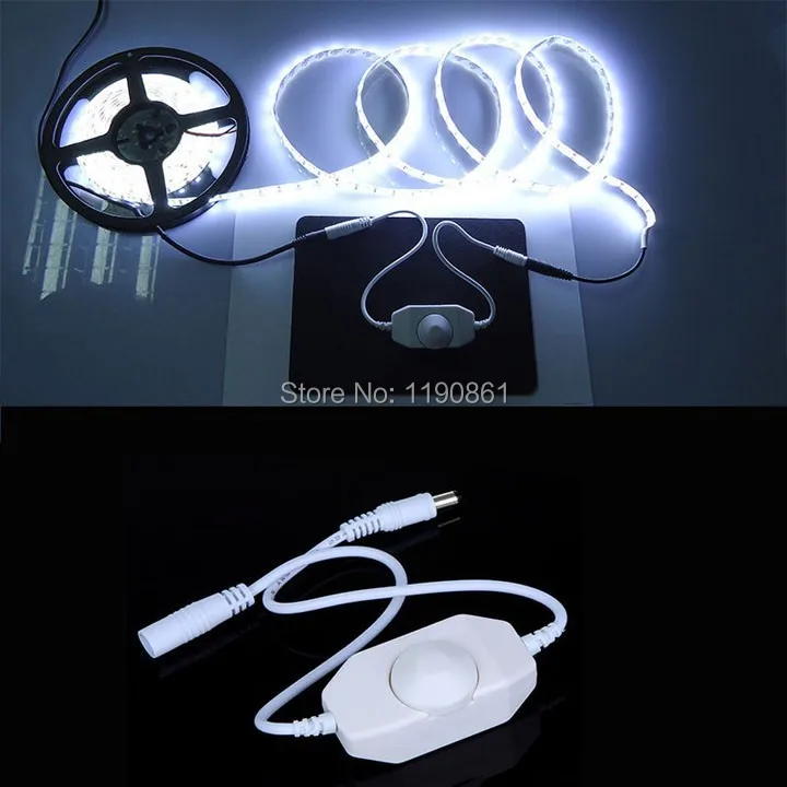 

10pcs/lot Mini RGB LED Controller Dimmer 12V 2A for Single color LED Strip Light Lamp