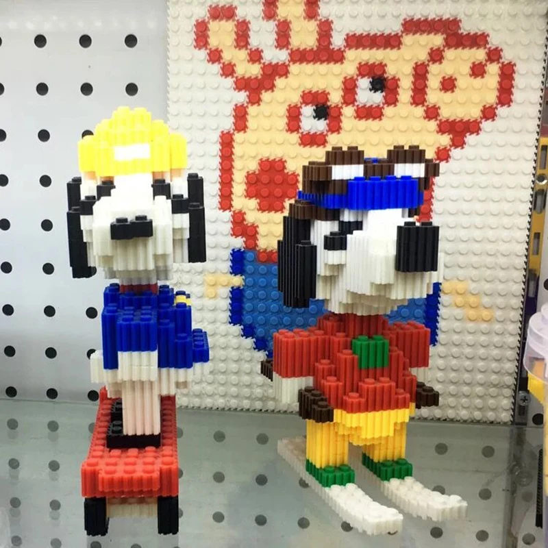 1000 шт./партия около 1 см алмазные блоки маленькие строительные кирпичи игрушки 3D