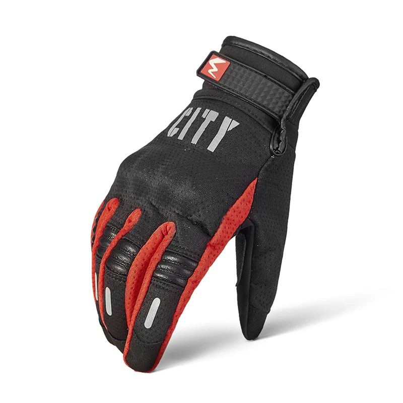 Мужские перчатки для мотокросса мотогонок с сенсорным экраном ветрозащитные