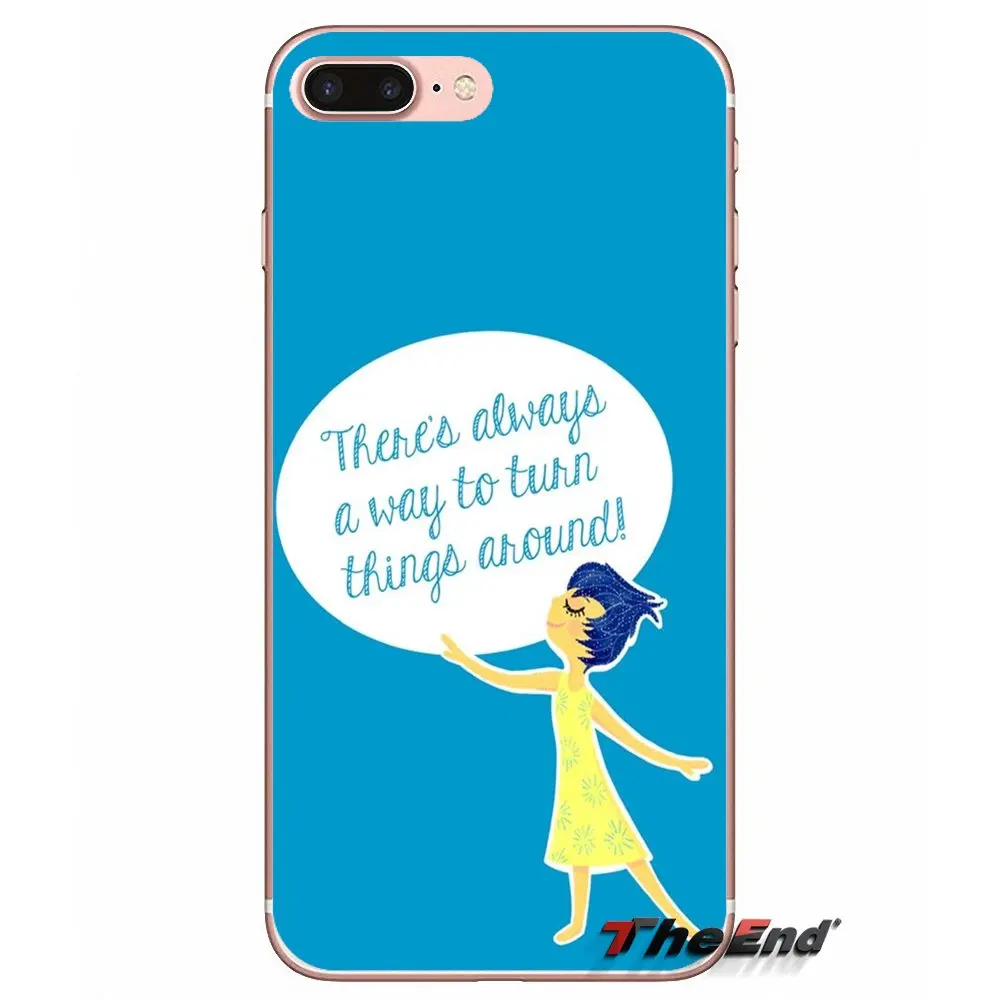 Радость и печаль наизнанку для iPhone X 4 4S 5 5S 5C SE 6 6S 7 8 Plus Samsung Galaxy J1 J3 J5 J7 A3 A5 2016 2017 чехол