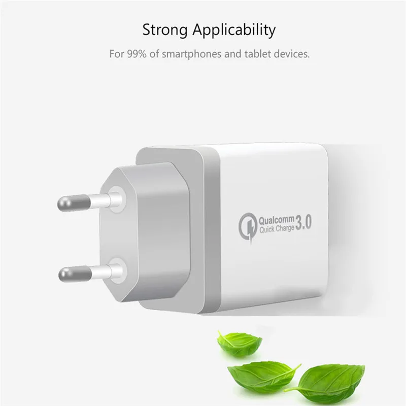 Зарядное устройство USB quick charge 3 0 для iPhone X 8 7 iPad быстрое настенное зарядное Samsung S9/S8