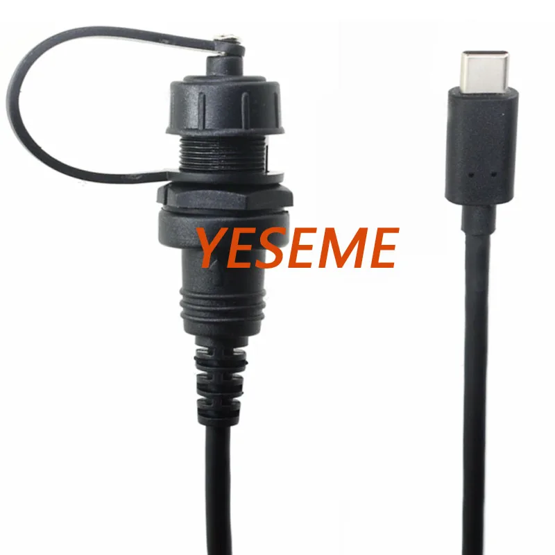 Водонепроницаемый кабель USB 3 1 Type C IP67 Удлинительный с настенным