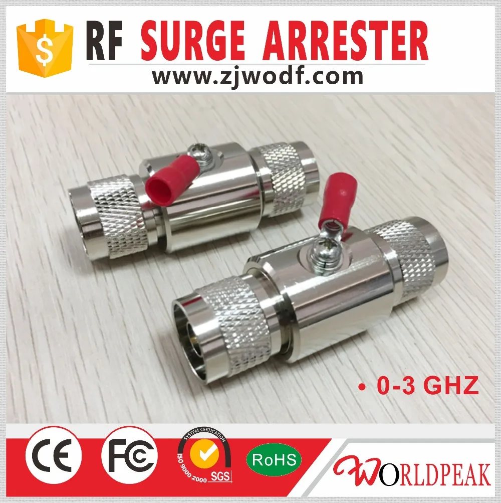 Бесплатная доставка 1 шт. радиочастотный молниеотвод 0 3 ГГц штекер N