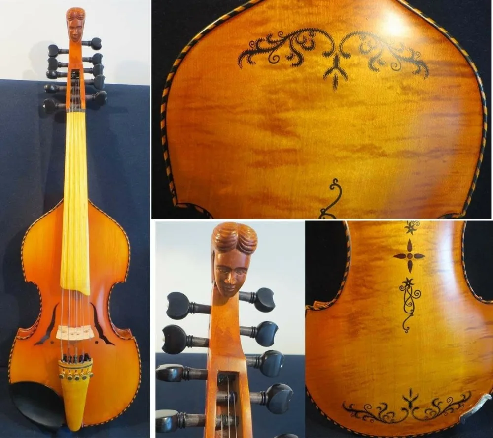 Бренд SONG Maestro 5*5 струн viola dɺmore 4/4 Скрипка Мощный звук | Спорт и развлечения