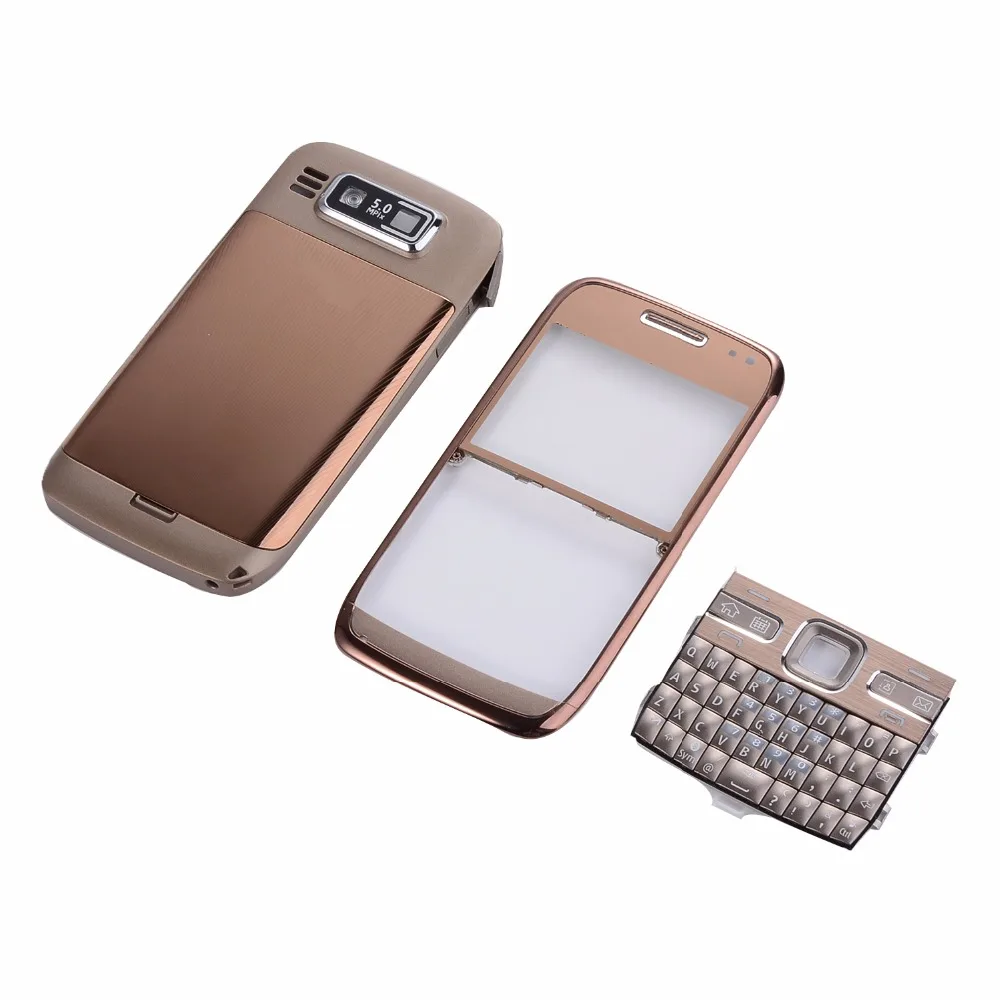 Полный Мобильный телефон Корпус обложка + английский клавиатура для Nokia E72