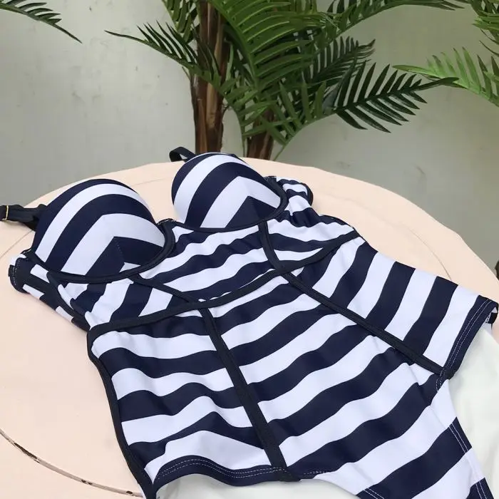 Корейский Smmer сексуальный цельный купальник боди костюм непроволочный купальный