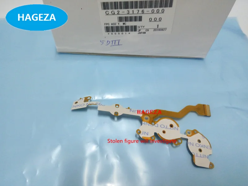 

New and Original For Canon 5D Mark III / 5D3 TOP Button Flex Cable CG2-3176-000 Camera Lens Repair Part