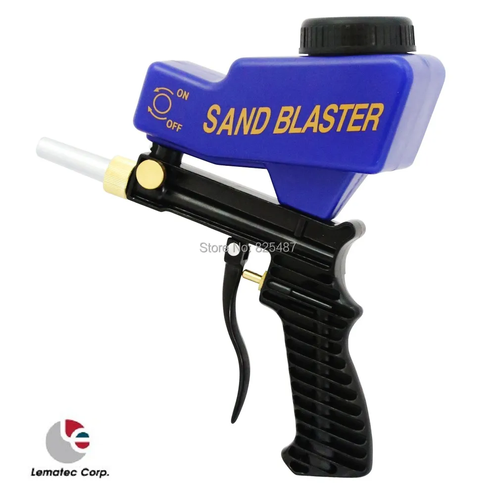 LEMATEC Metal Professional Portable Sandblaster Air tools Sandblasting Gun Heavy duty type sandblaster | Инструменты