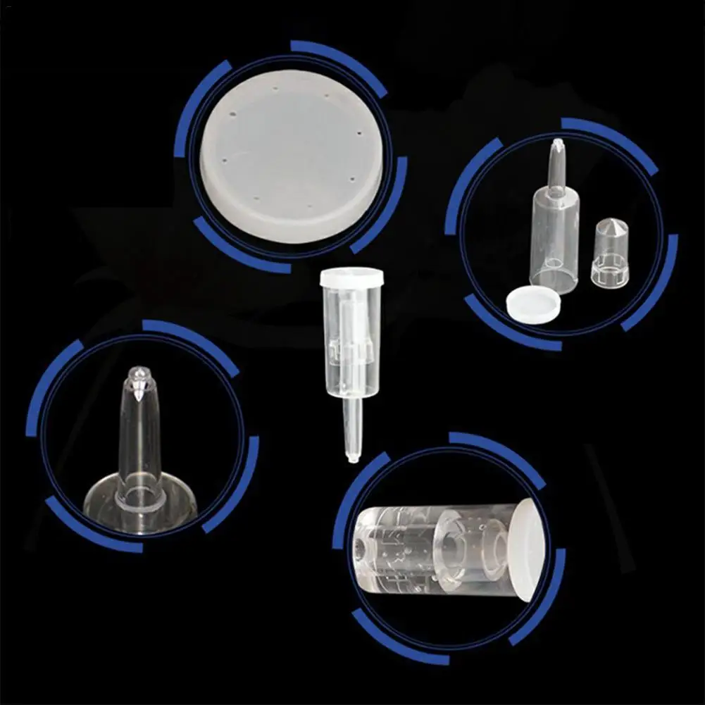 1pc One-Way Air Lock Brewing Barrel Exhaust Valve Fermentation Wine New Valve Wine Beer Making Twin Bubble Fermentation