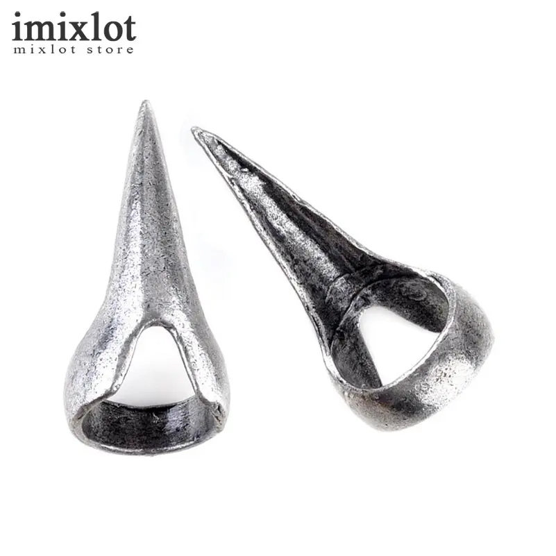 Imixlot 10pcs/lot Creative Women Fashion Talon Nail Rings Masquerade Props False Claw Paw Finger Ring for | Украшения и