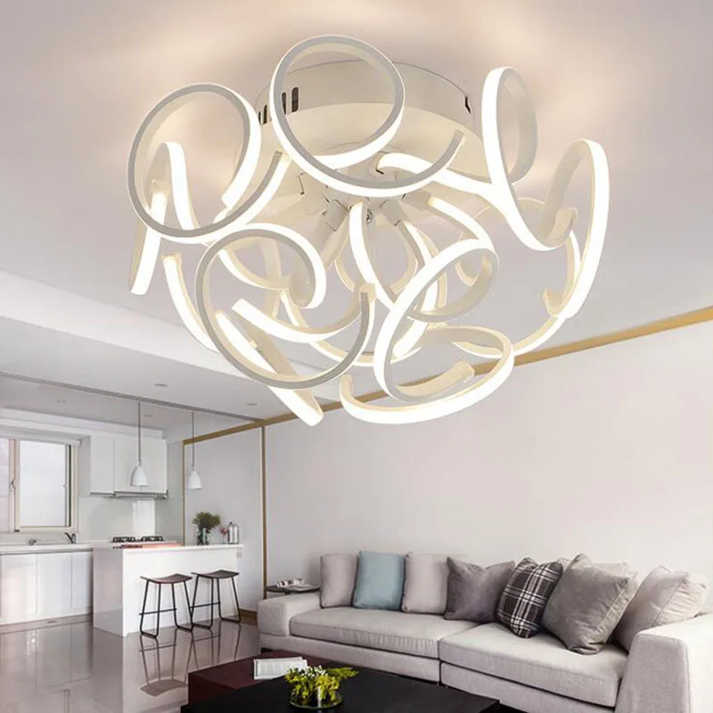 Потолочный светильник Круглый алюминиевый для спальни ресторана|ceiling lamp|led bedroom