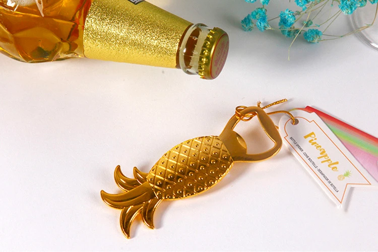 Новое поступление быстрая доставка Свадебный открывалка для бутылок с ананасом