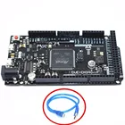 Плата управления DUE R3-CH340Due R3-ATMEGA16U2CH340G ATSAM3X8E ARM с USB-кабелем 50 см для arduino