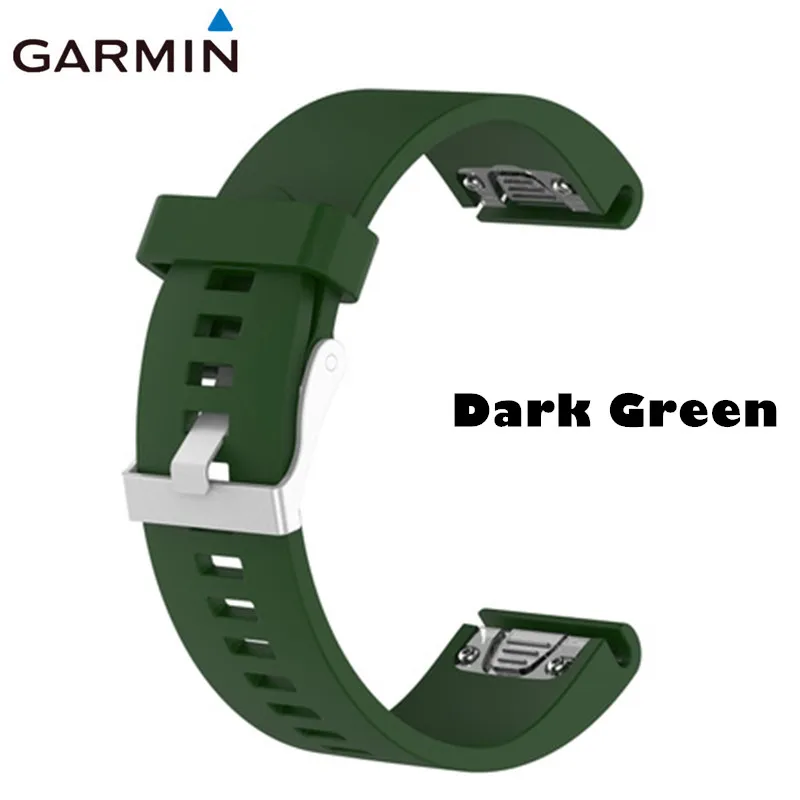 Ремешок силиконовый для смарт-часов Garmin fenix 3 HR | Электроника