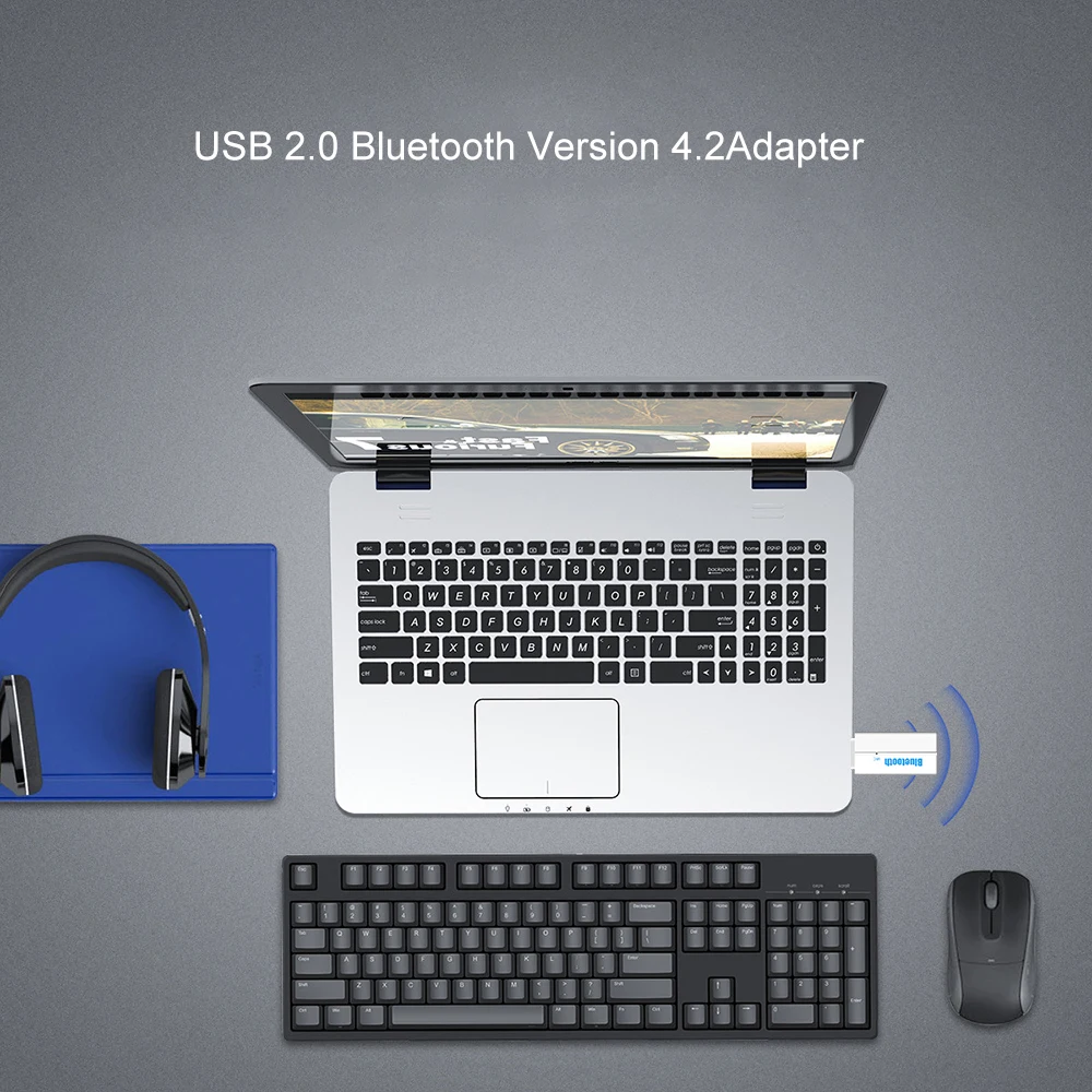 KEBIDU USB Bluetooth беспроводной приемник AUX 3 5 мм адаптер ключ аудио домашний динамик v4.2